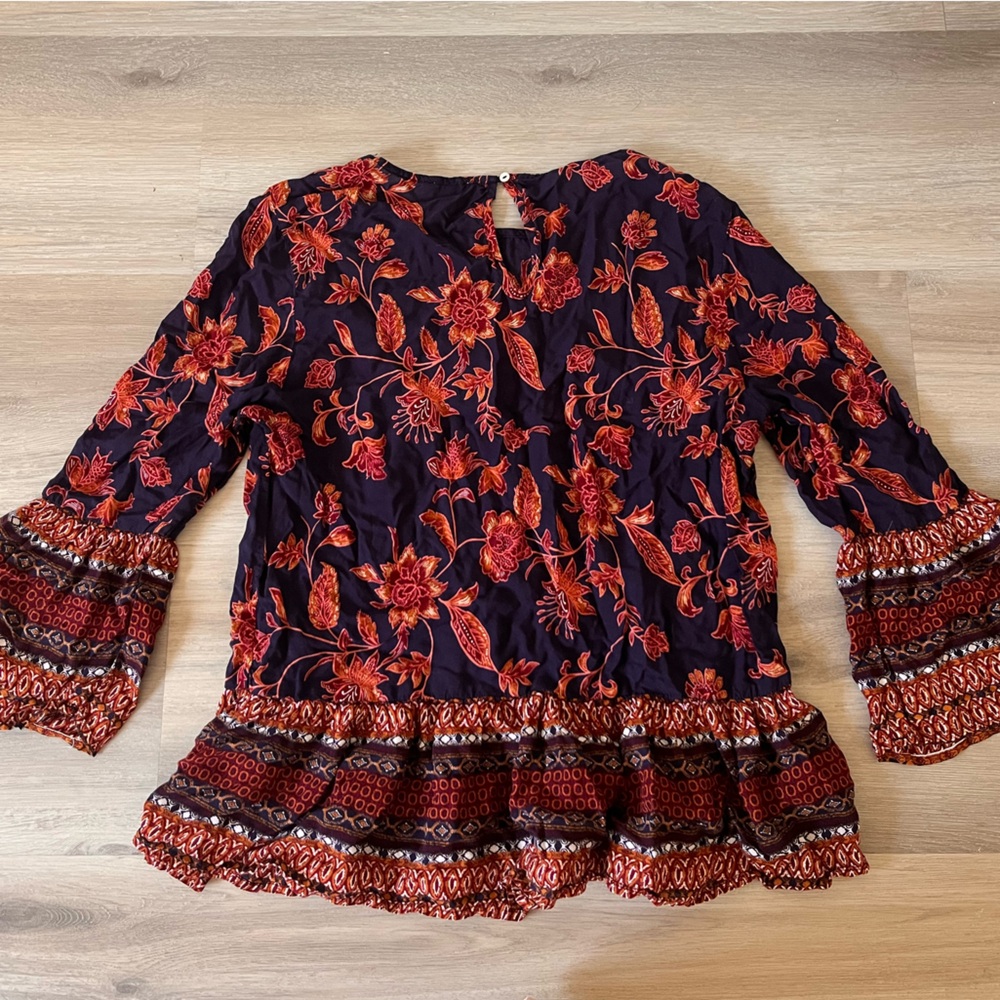 BeachLunchLounge blouse Size M